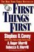 First Things First